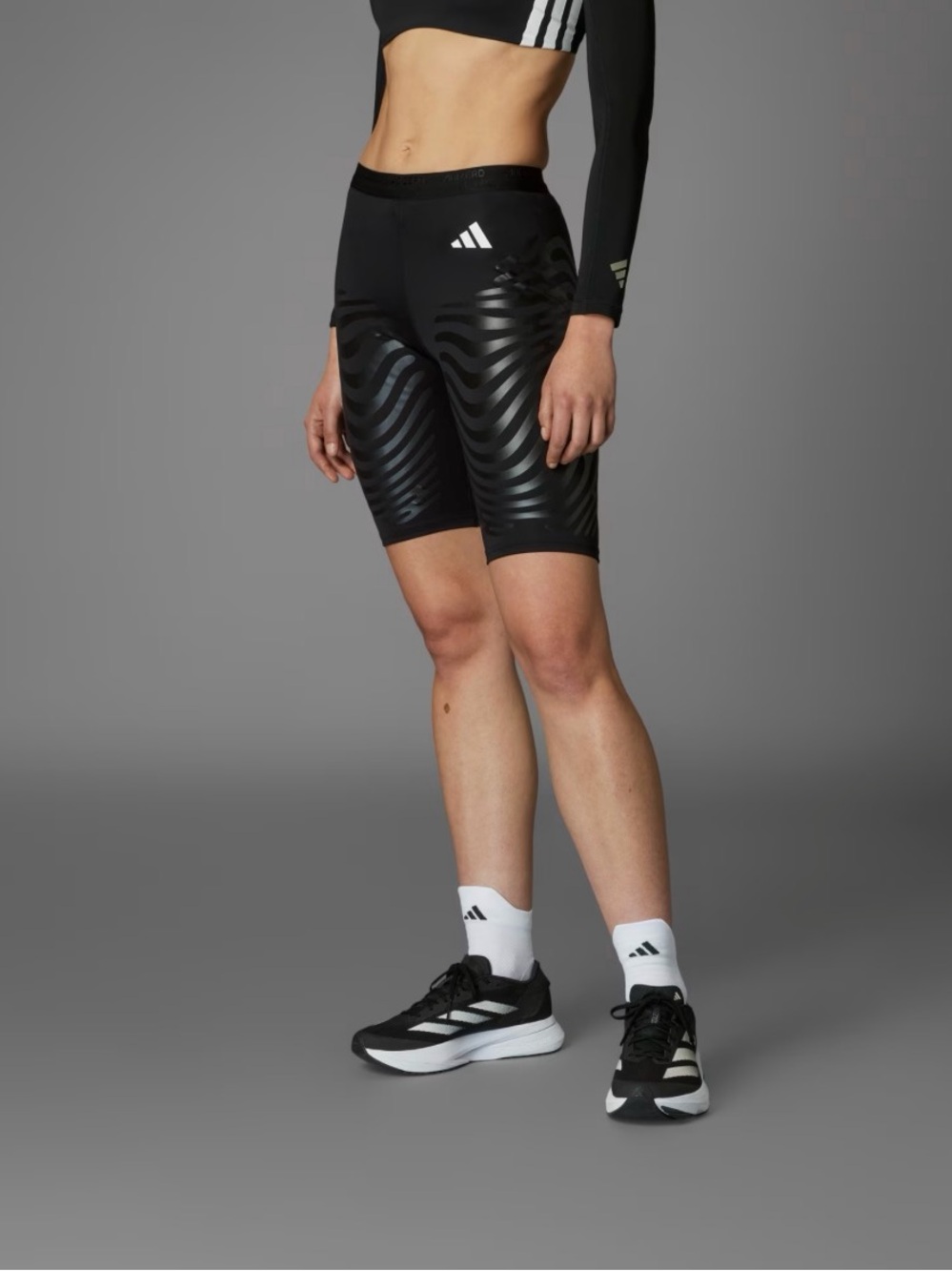 ADIZERO CONTROL RUNNING SHORT LEGGINGS